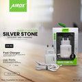 airox silver stone 2usb charger