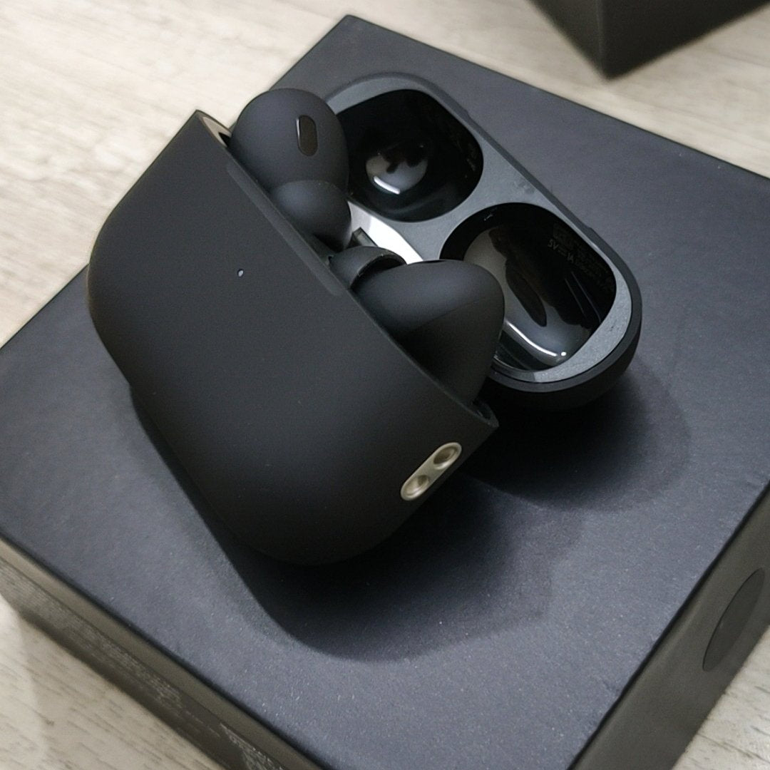 Airpods Pro 2nd Generation Black Edition 1:1 with wireless charging case
