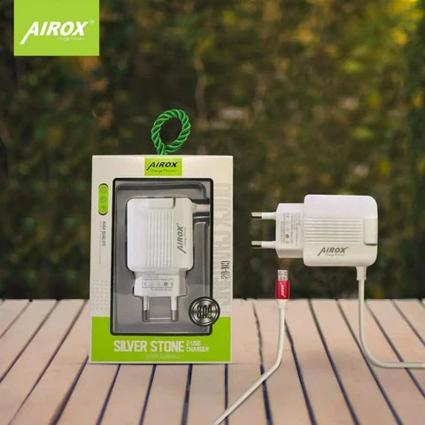 airox silver stone 2usb charger