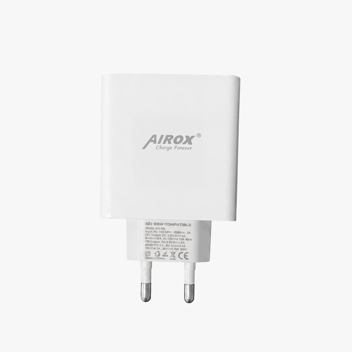 airox falcon adapter 65w usb charger