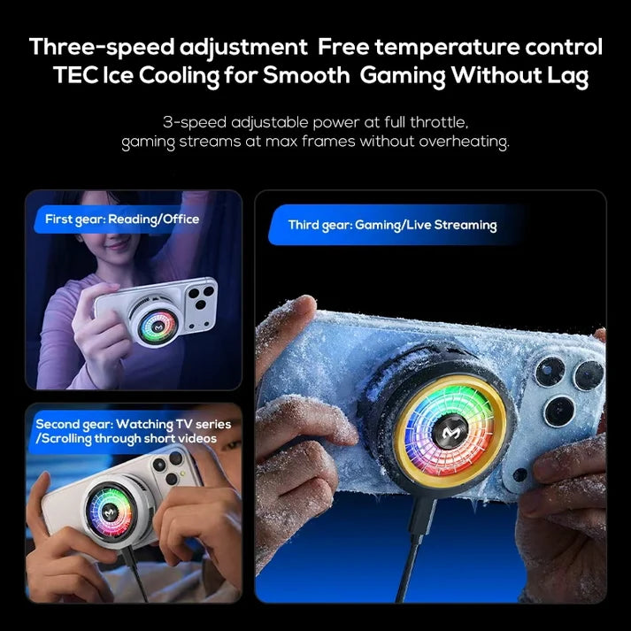 MEMO CX20 Cooler  High Power Mobile Cooler Gaming Fan