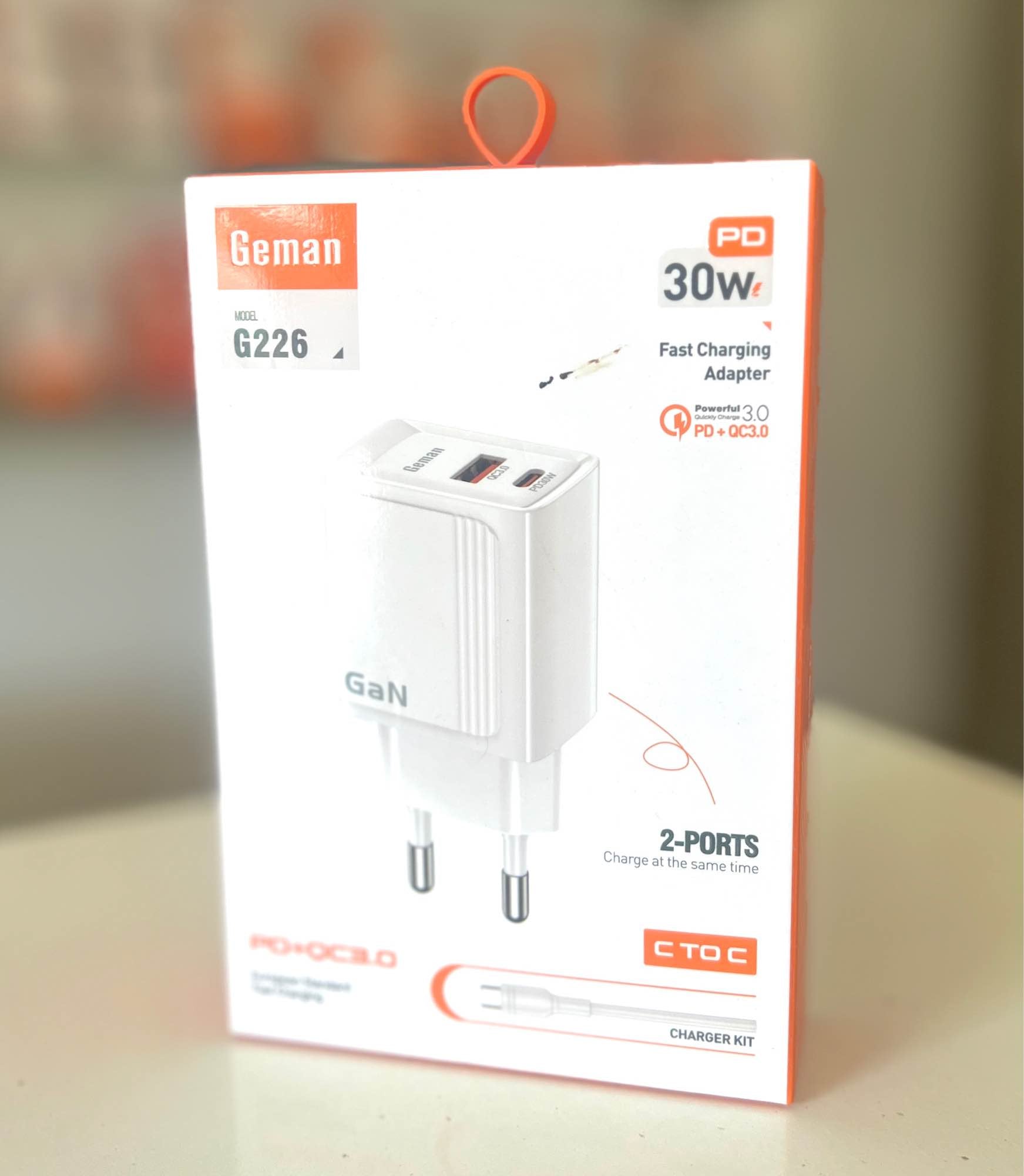 Geman G-226 Original 30W PD Fast Charger