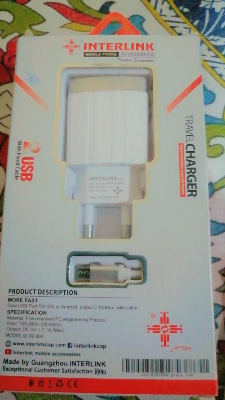 interlink grace LED charger 3 IN 1