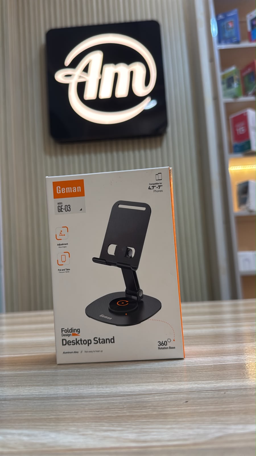 Geman GE-03 Folding Desktop Stand