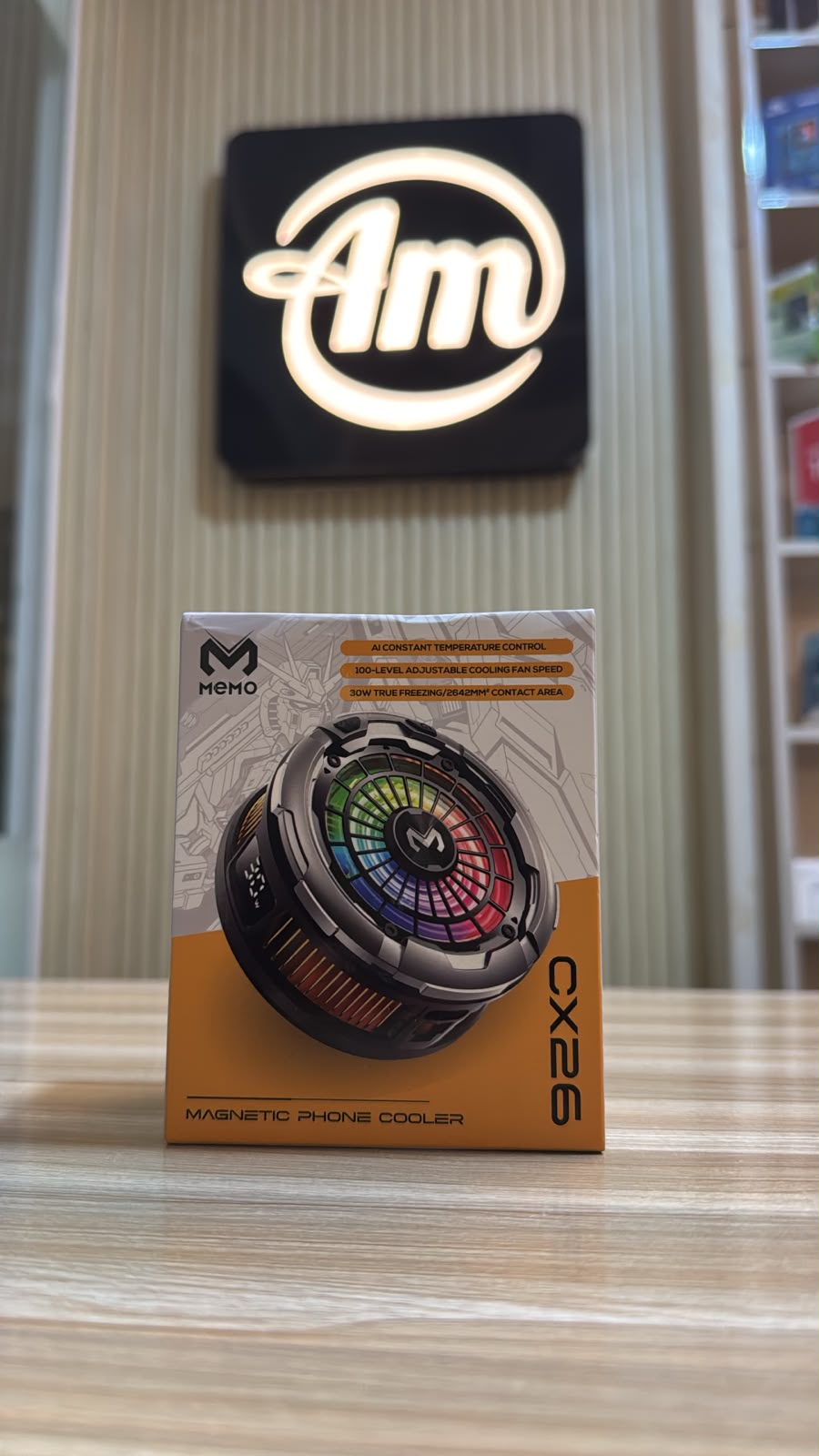 MEMO CX26 Ultra 30W Phone Cooler with Temperature