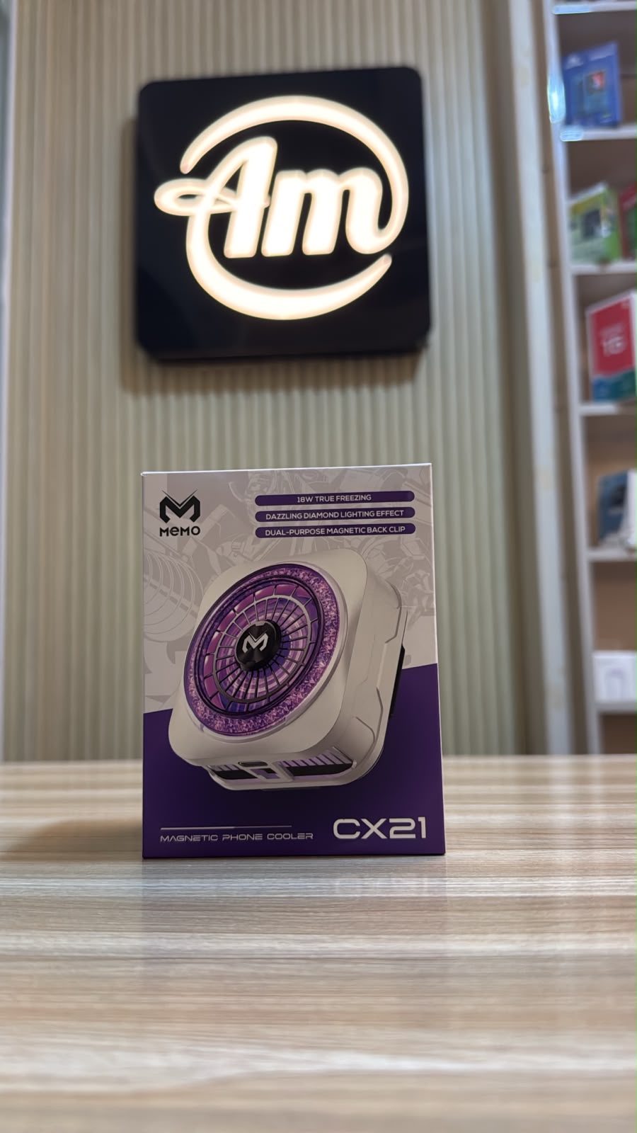 Memo CX21 Mobile Phone Cooler | Semiconductor Cooling Fan for Gaming | Portable Radiator for Android & ios| Silent Fast Cooling Heat Sink
