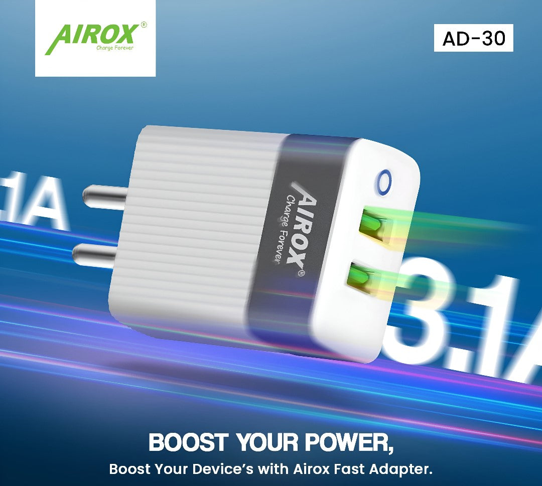 airox dual usb charger ad30 3.1A charger
